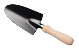 Hand Shovel – Compact Steel Shovel with Strong Handle for Gardening, Mixing, Digging and Site Clean-Up Tasks